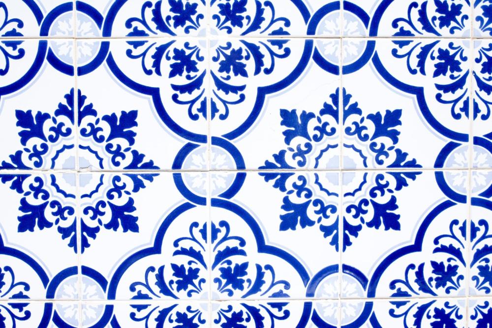 faience-bleue-blanche